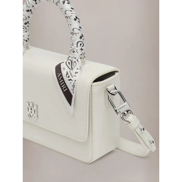 Amiri Micro Long MA Bag in Alabaster, view 4 | Mini Bags | Coveti