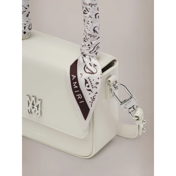 Amiri Micro MA Bag in Alabaster, view 5 | Mini Bags | Coveti