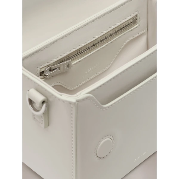 Amiri Micro MA Bag in Alabaster, view 6 | Mini Bags | Coveti