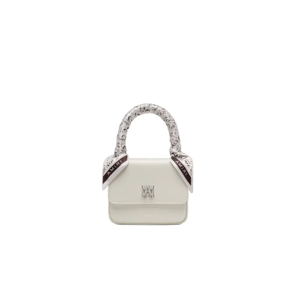 Amiri Micro MA Bag in Alabaster | Mini Bags | Coveti