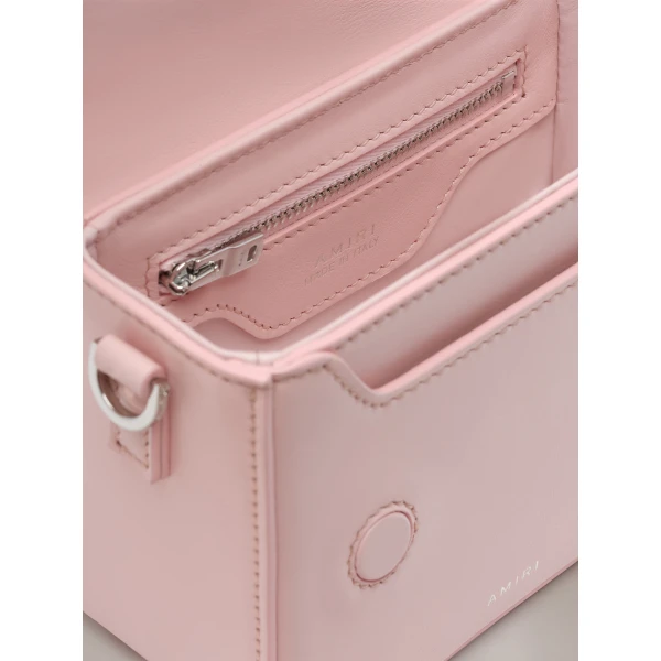 Amiri Micro MA Bag in Pink, view 6 | Mini Bags | Coveti