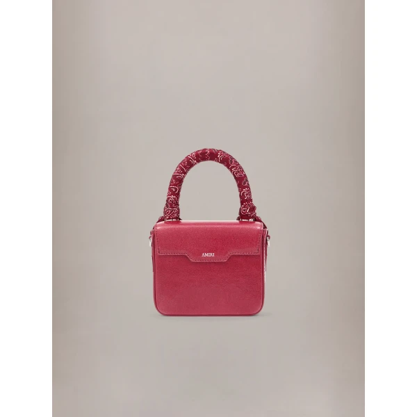 Amiri Micro MA Bag in Red Rose, view 2 | Mini Bags | Coveti