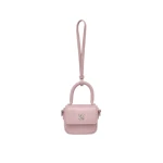 Amiri Micro MA Charm in Pink | Bag charms | Coveti