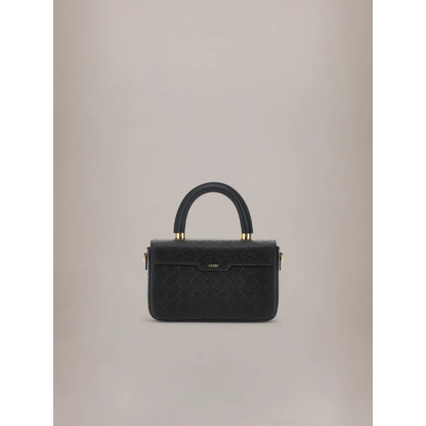 Amiri Micro MA Long Bag in Black, view 2 | Mini Bags | Coveti