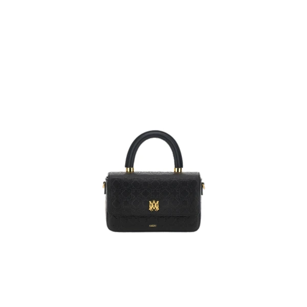 Amiri Micro MA Long Bag in Black | Mini Bags | Coveti
