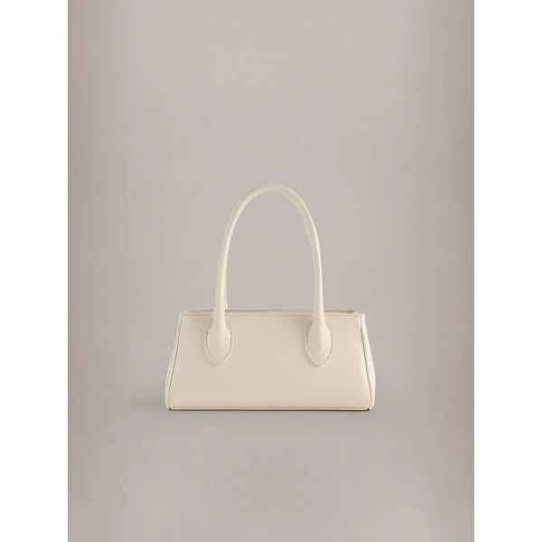 Amiri Mini Honey Bag in Winter White, view 2 | Mini Bags | Coveti