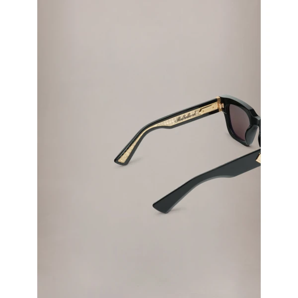 Amiri Mulholland Sunglasses in Black Gold, view 5 | Sunglasses | Coveti