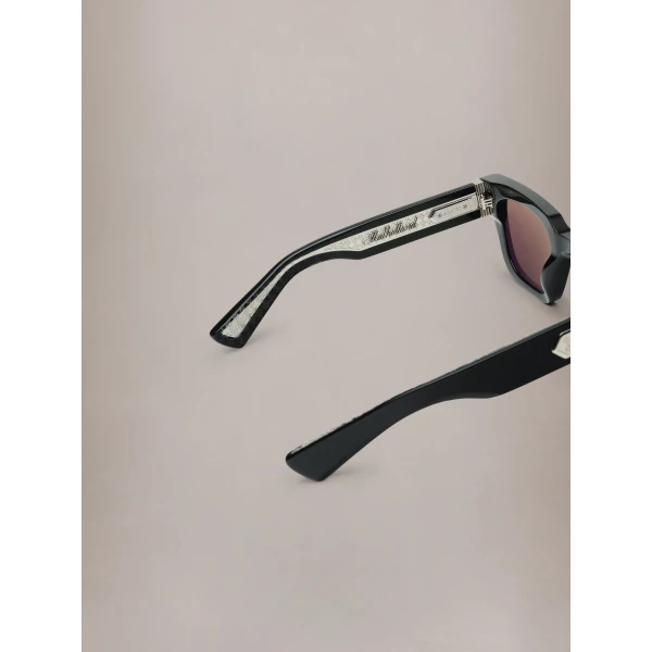 Amiri Mulholland Sunglasses in Black Silver, view 5 | Sunglasses | Coveti