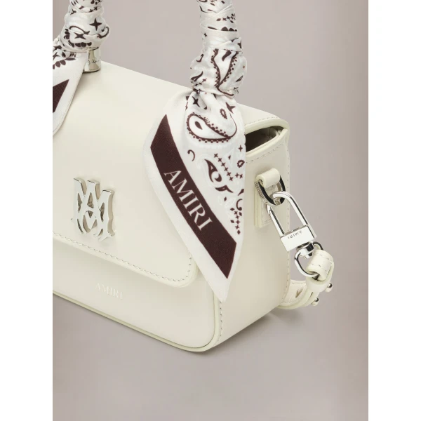Amiri Nano MA Bag in Alabaster, view 4 | Mini Bags | Coveti