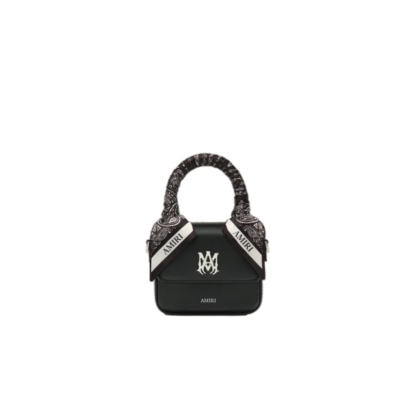 Amiri Nano MA Bag in Black | Mini Bags | Coveti