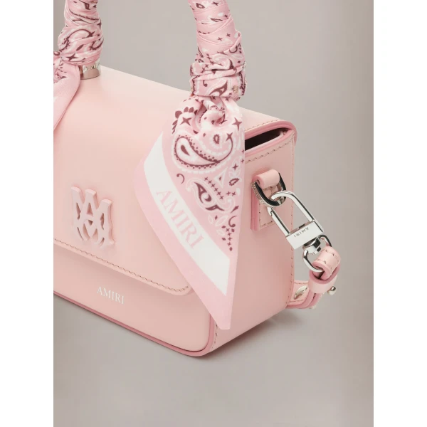 Amiri Nano MA Bag in Pink, view 4 | Mini Bags | Coveti