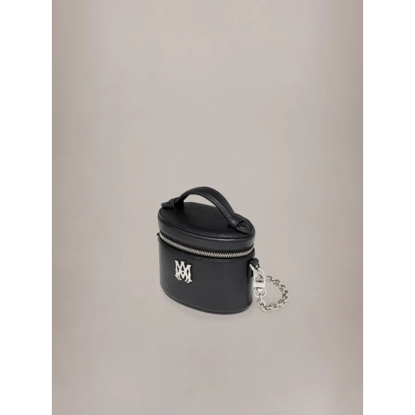 Amiri Nano Vanity Bag in Black, view 4 | Mini Bags | Coveti