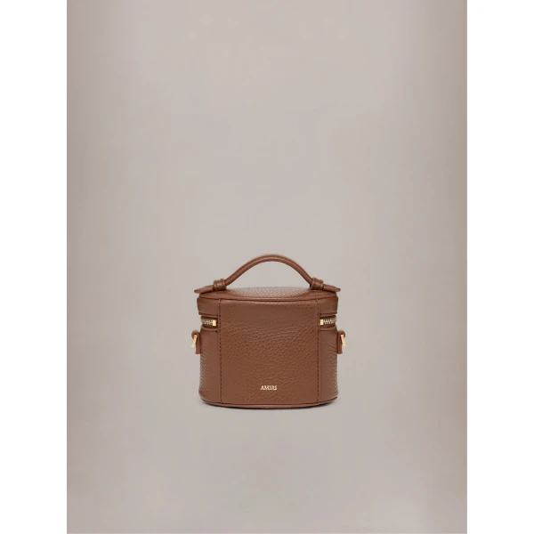 Amiri Nano Vanity Bag in Brown, view 2 | Mini Bags | Coveti