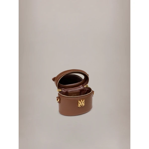 Amiri Nano Vanity Bag in Brown, view 4 | Mini Bags | Coveti
