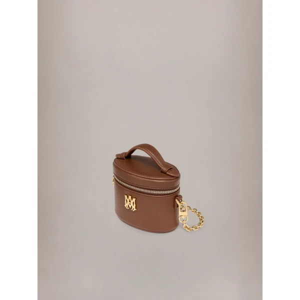 Amiri Nano Vanity Bag in Brown, view 5 | Mini Bags | Coveti