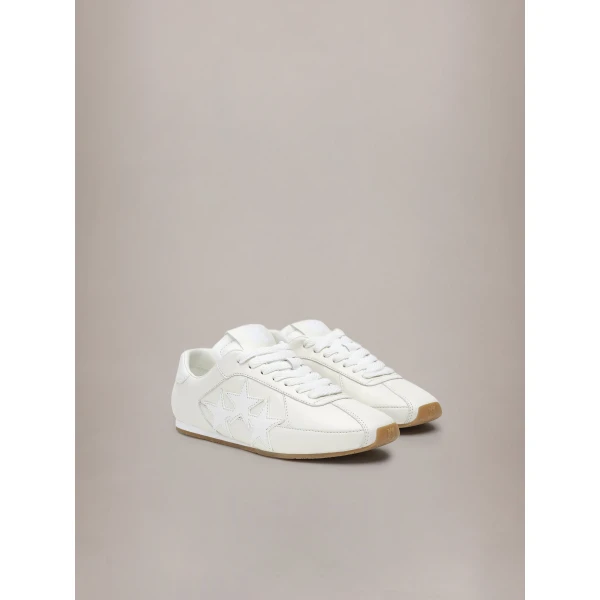 Amiri Pacific Flat Sneakers in Birch, view 2 | Sneakers | Coveti