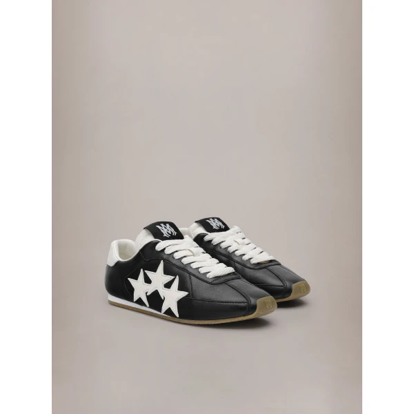 Amiri Pacific Flat Sneakers in Black, view 2 | Sneakers | Coveti