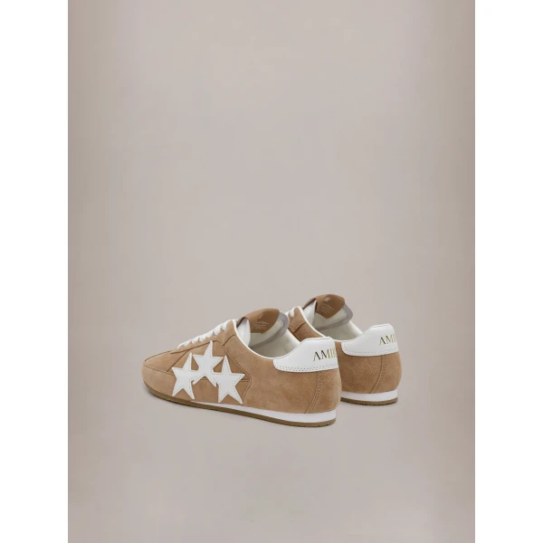 Amiri Pacific Flat Sneakers in Camel, view 4 | Sneakers | Coveti