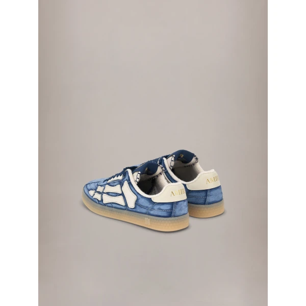 Amiri Pacific Football Sneakers in Navy, view 4 | Sneakers | Coveti