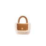 Amiri Shearling Micro MA Bag in Sand | Mini Bags | Coveti