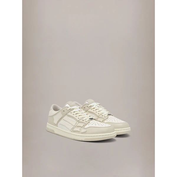 Amiri Skel-Top Low Sneakers in Alabaster, view 2 | Sneakers | Coveti