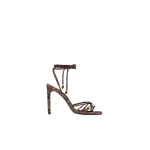 Amiri Snake MA Heeled Sandal in Brown Amiri Snake MA Heeled Sandal in Brown | Sandals | Coveti