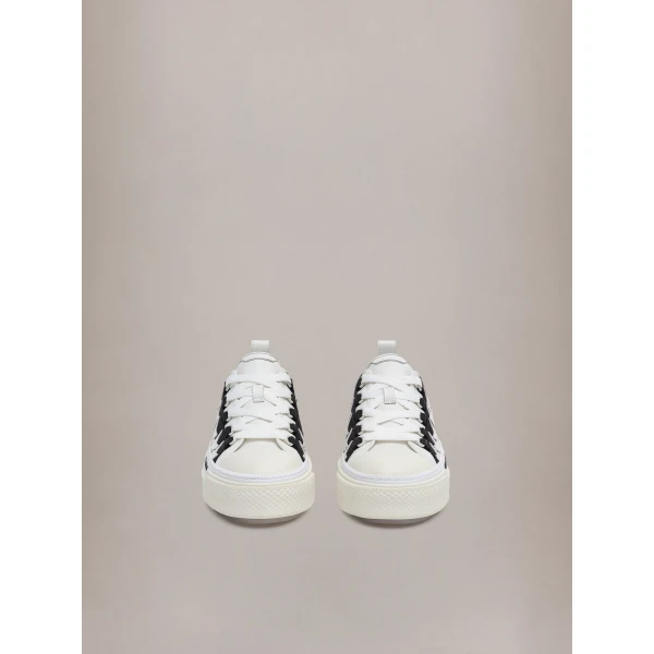Amiri Stars Court Low Sneakers in Black, view 3 | Sneakers | Coveti