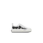 Amiri Stars Court Low Sneakers in White Black Amiri Stars Court Low Sneakers in White Black | Sneakers | Coveti