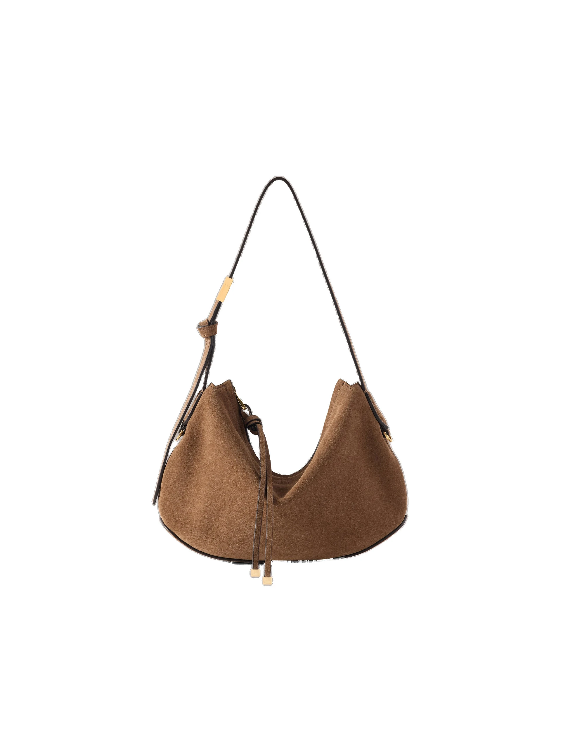 Amiri Suede Baby Biscotto Bag in Brown Amiri Suede Baby Biscotto Bag in Brown | Shoulder & Crossbody Bags | Coveti