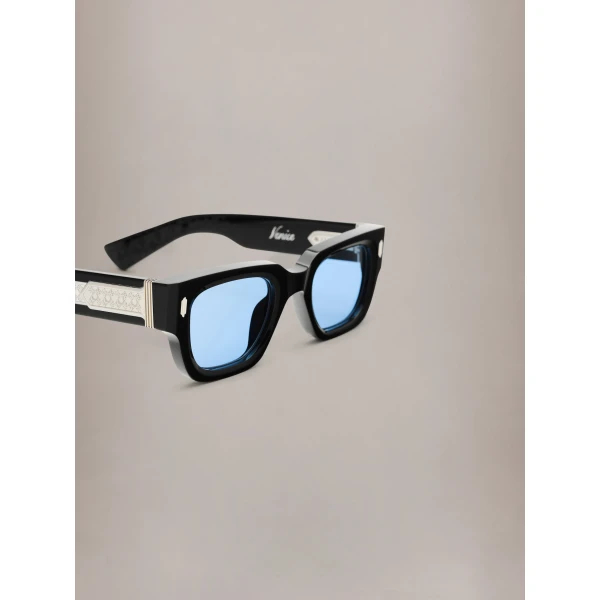 Amiri Venice Exposed Sunglasses in Black, view 4 | Sunglasses | Coveti