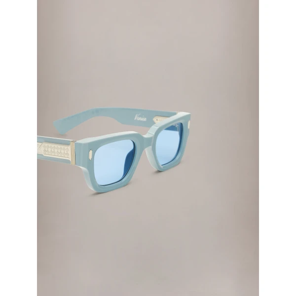 Amiri Venice Exposed Sunglasses in Blue, view 4 | Sunglasses | Coveti