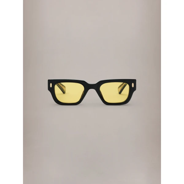Amiri Venice Sunglasses in Black Yellow, view 2 | Sunglasses | Coveti