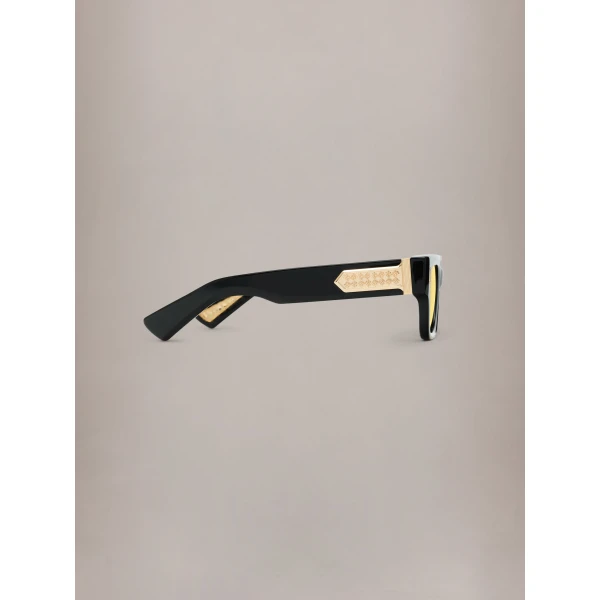 Amiri Venice Sunglasses in Black Yellow, view 3 | Sunglasses | Coveti