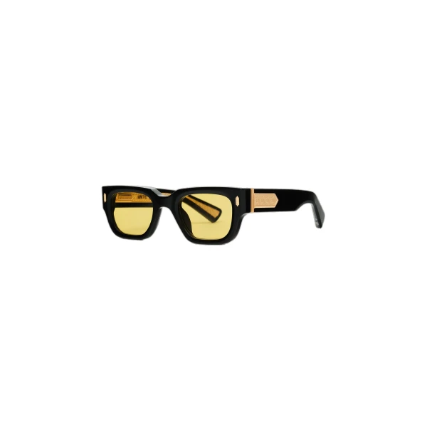 Venice Sunglasses in Black Yellow
