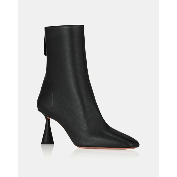Aquazzura Amore Bootie 75 in Black, view 2 | Ankle Boots