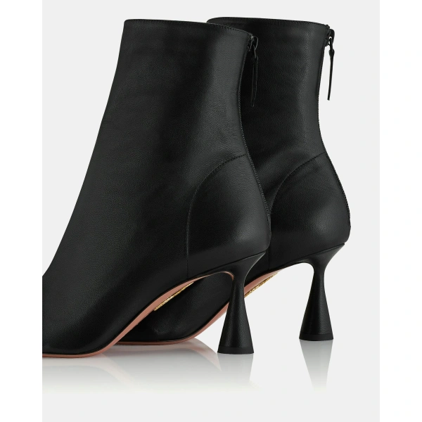 Aquazzura Amore Bootie 75 in Black, view 4 | Ankle Boots