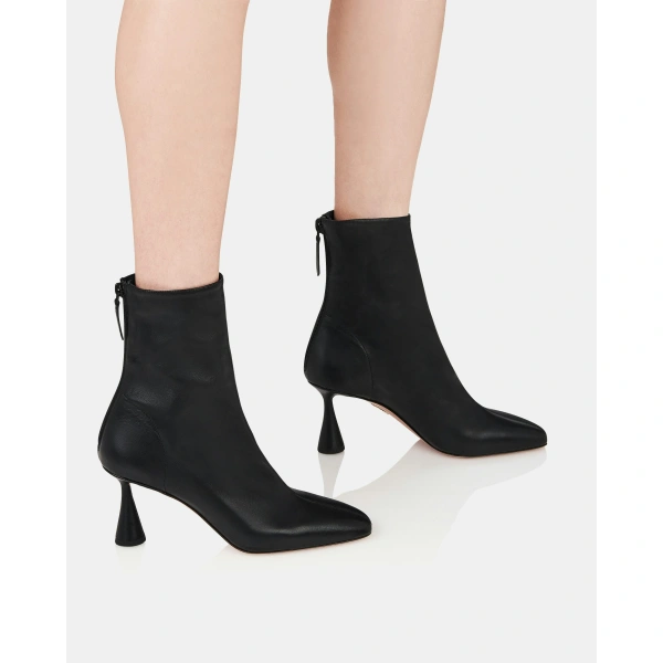 Aquazzura Amore Bootie 75 in Black, view 5 | Ankle Boots