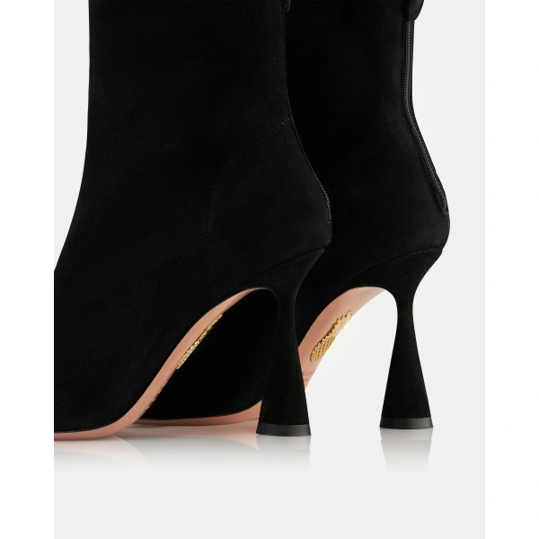 Aquazzura Amore Bootie 95 in Black, view 3 | Ankle Boots