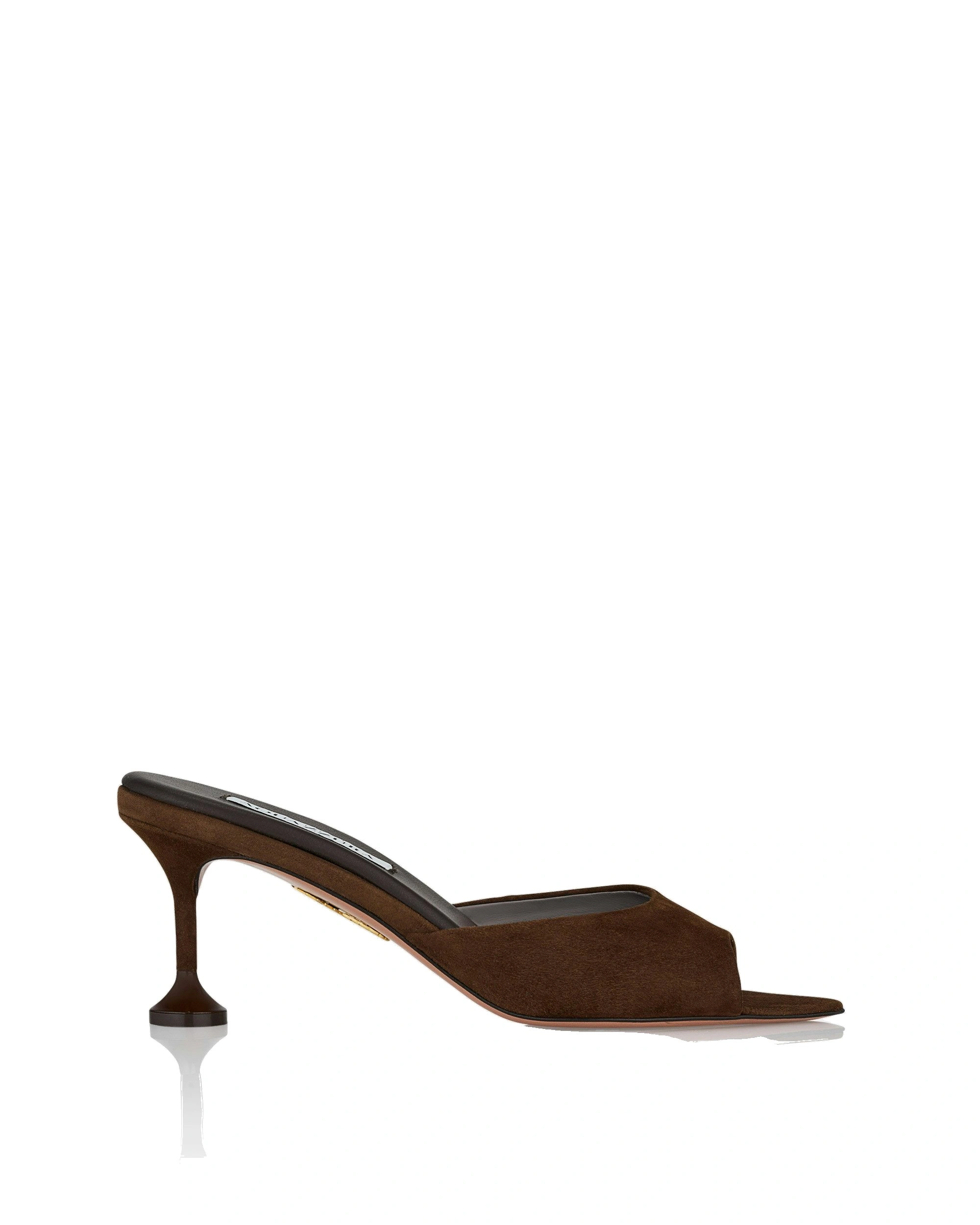 Aquazzura Bisous Mule 65 in Espresso Aquazzura Bisous Mule 65 in Espresso | Mules