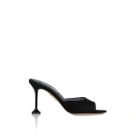Aquazzura Bisous Mule 85 in Black | Mules