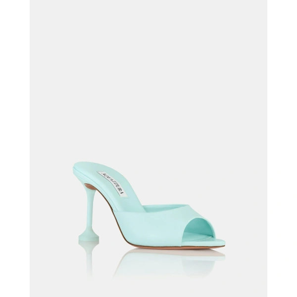 Aquazzura Bisous Mule 85 in Seabreeze, view 2 | Mules
