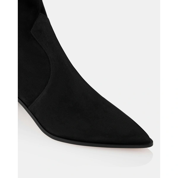 Aquazzura Brunswick Bootie 45 in Black, view 6 | Ankle Boots