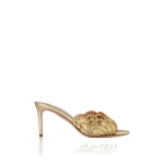 Aquazzura Ce Soir Mule 75 in Light Copper | Mules