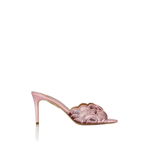 Ce Soir Mule 75 in Pink