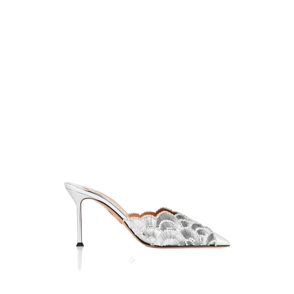 Ce Soir Mule 85 in Silver