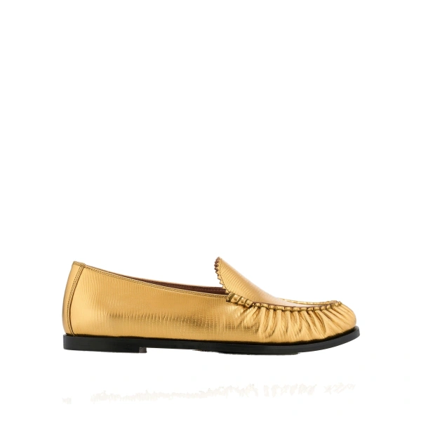 College Mocassin in Gold