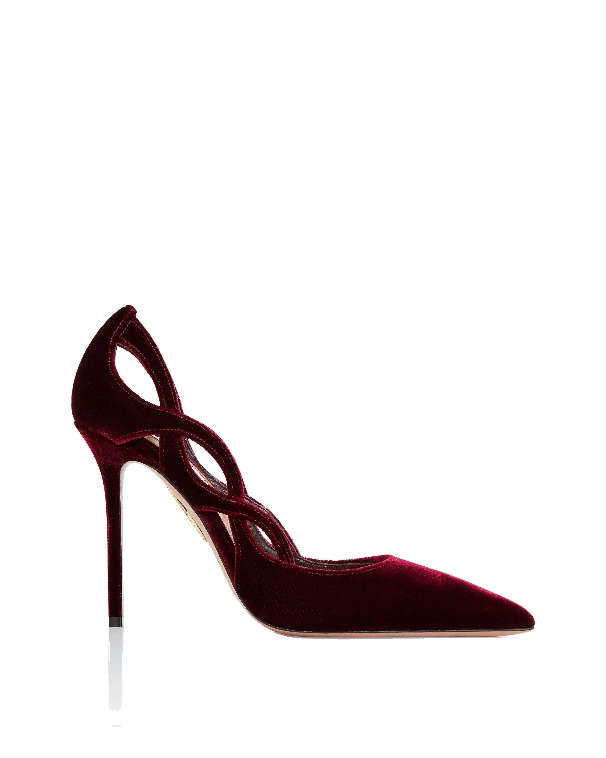 Aquazzura Contour Pump 105 in Merlot Aquazzura Contour Pump 105 in Merlot | Pumps
