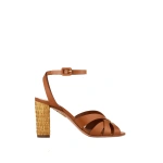 Aquazzura Copacabana Sandal 85 in Tobacco | Sandals