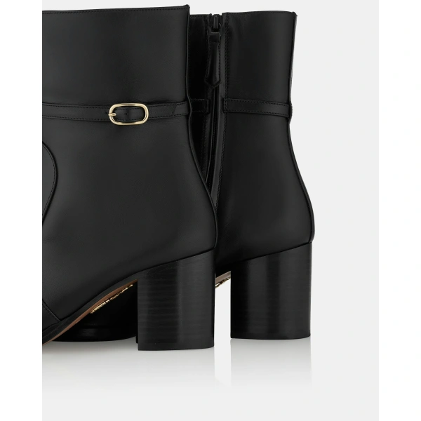 Aquazzura Cotswold Bootie 65 in Black, view 4 | Ankle Boots
