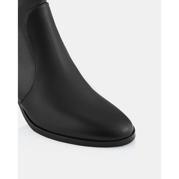 Aquazzura Cotswold Bootie 65 in Black, view 6 | Ankle Boots
